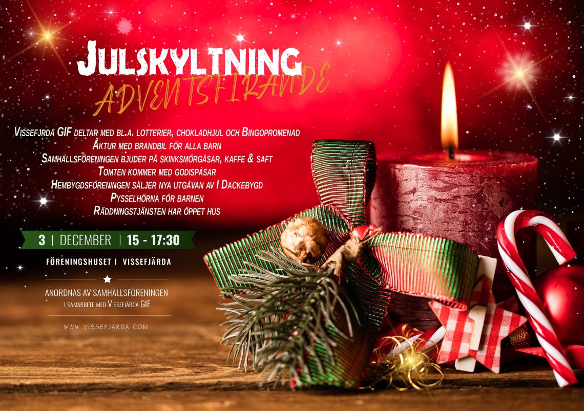 Affisch: Julskyltning 2023