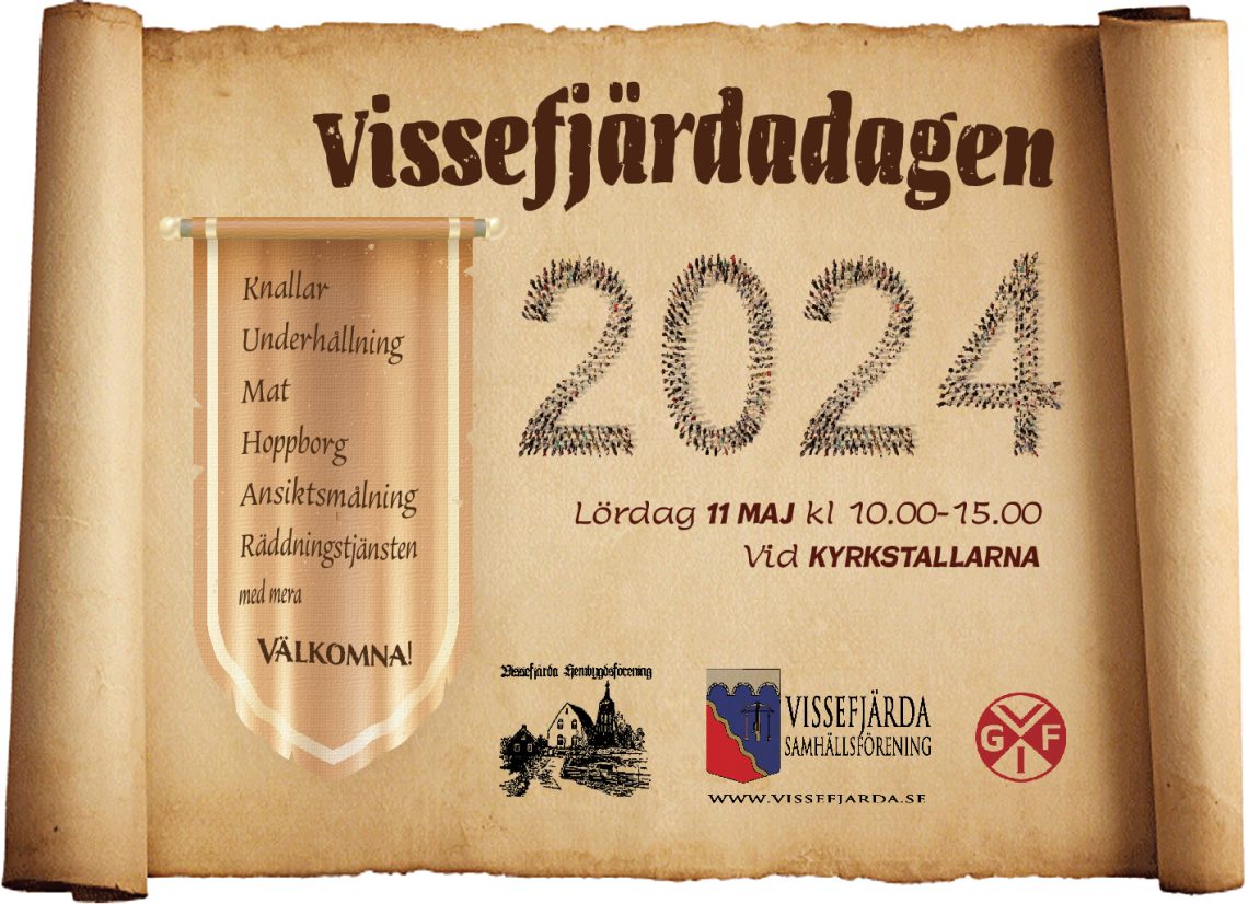 Affisch: Vissefjärdadagen 11 maj