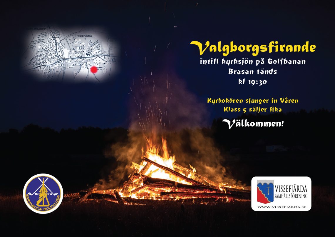Affisch: Valborgsmässoafton